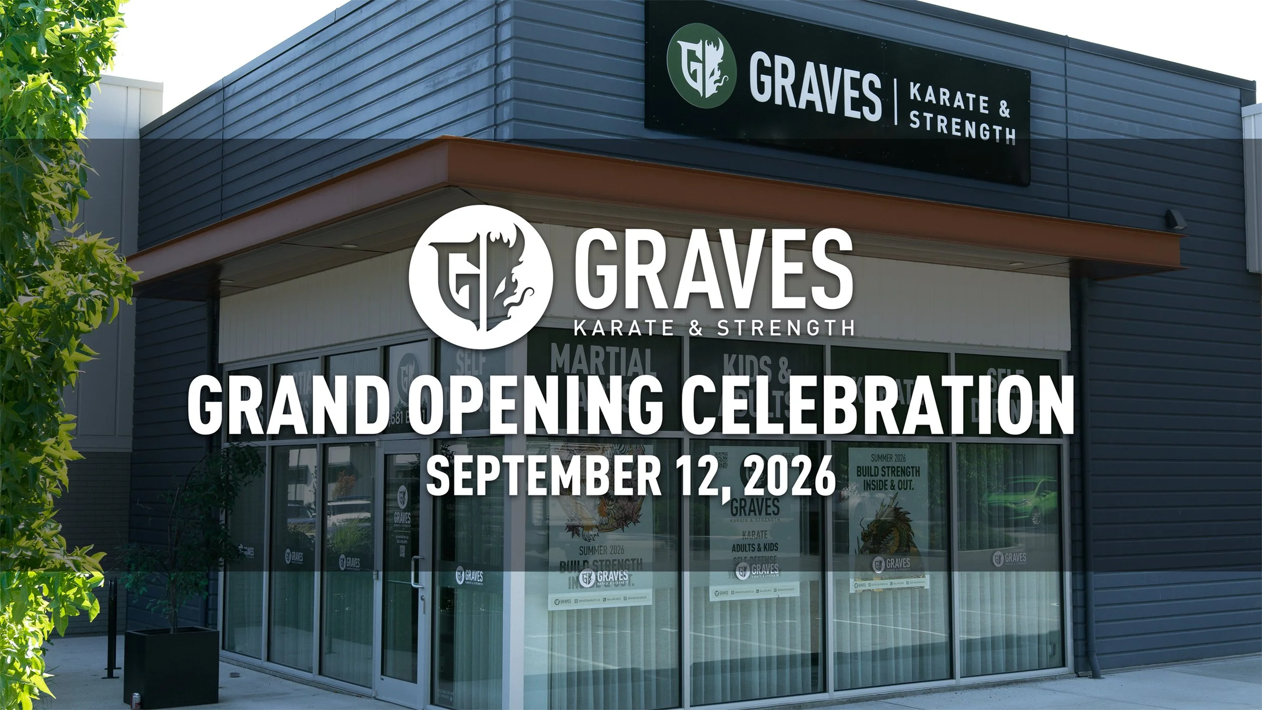 Our Colwood Dojo Opens September 12!