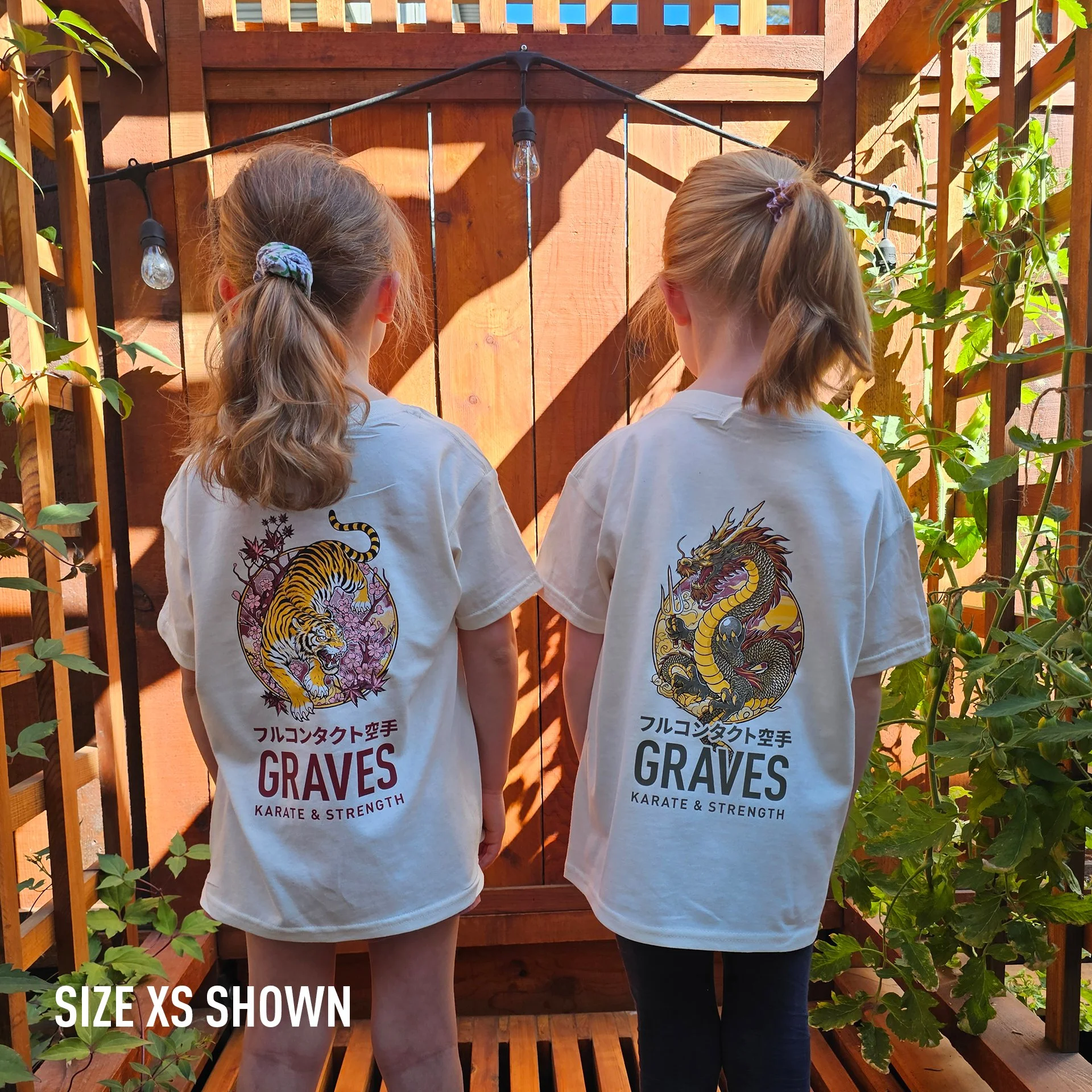 Youth Graves Karate Tiger & Dragon T-Shirts