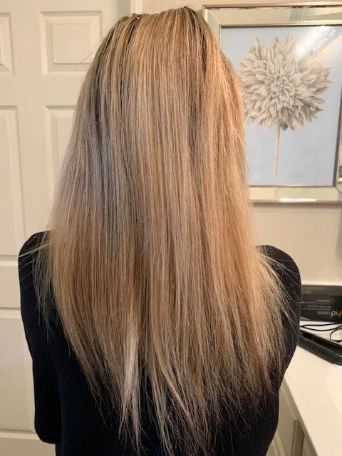 18 Inches of hair Extensions I Tip Hair