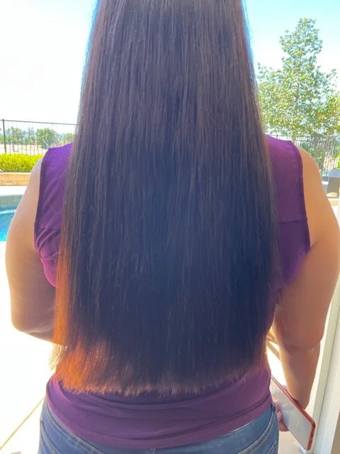 20 Inches of I tip Individual Strand Extensions