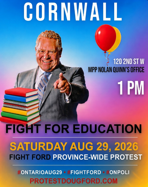Fight Ford Demonstration (Cornwall & Surrounding cities)