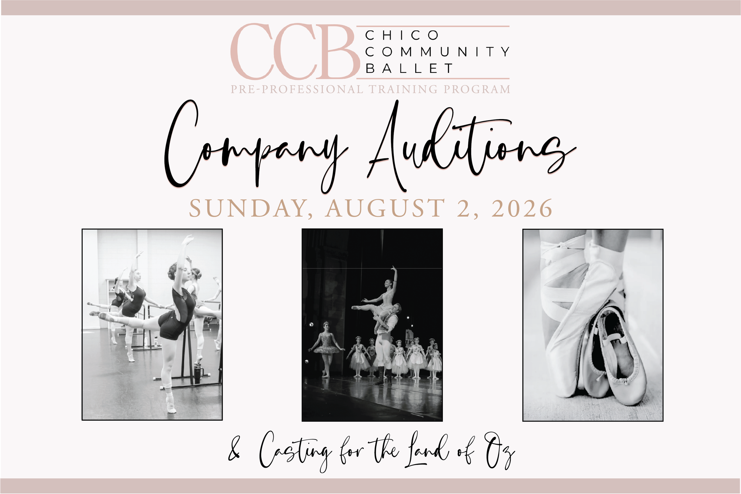 CCB Company Auditions