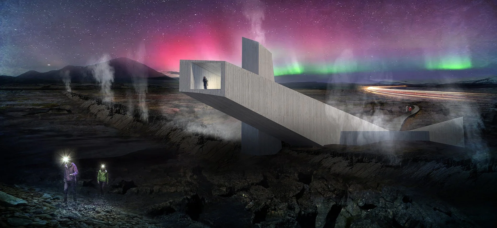 Icelandic Cave Visitor Center