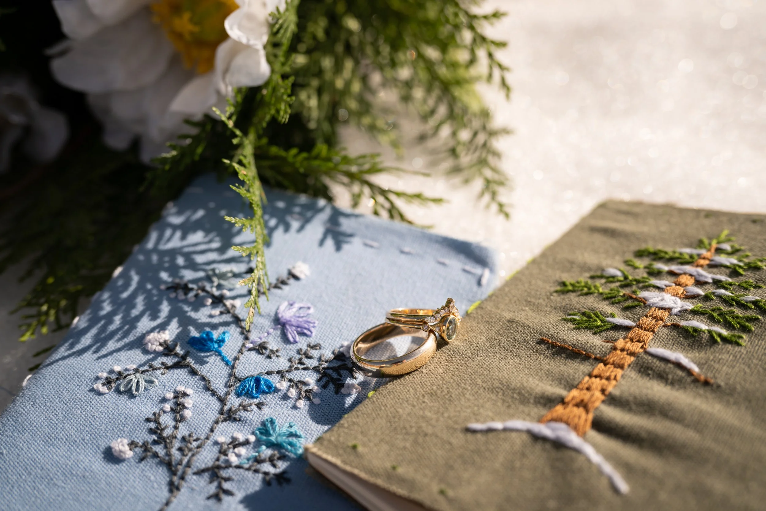 idaho winter adventure elopement