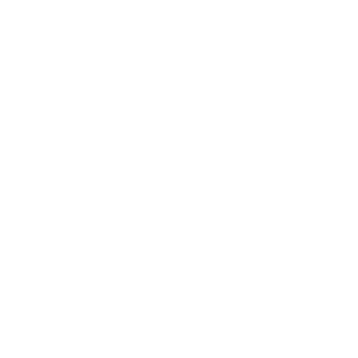 Black and white compass icon with a circular border and a diamond-shaped needle pointing north-east.