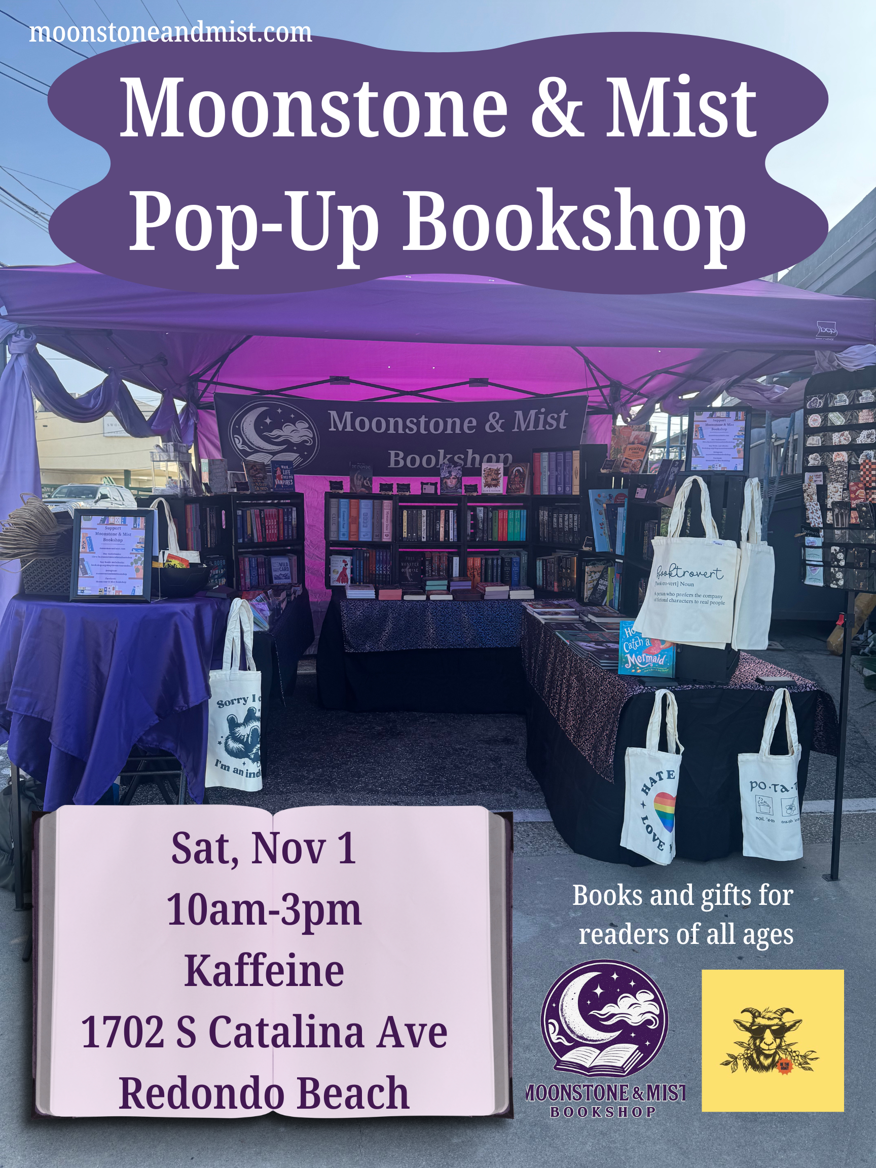 Pop-Up Shop at Kaffeine Espresso Bar