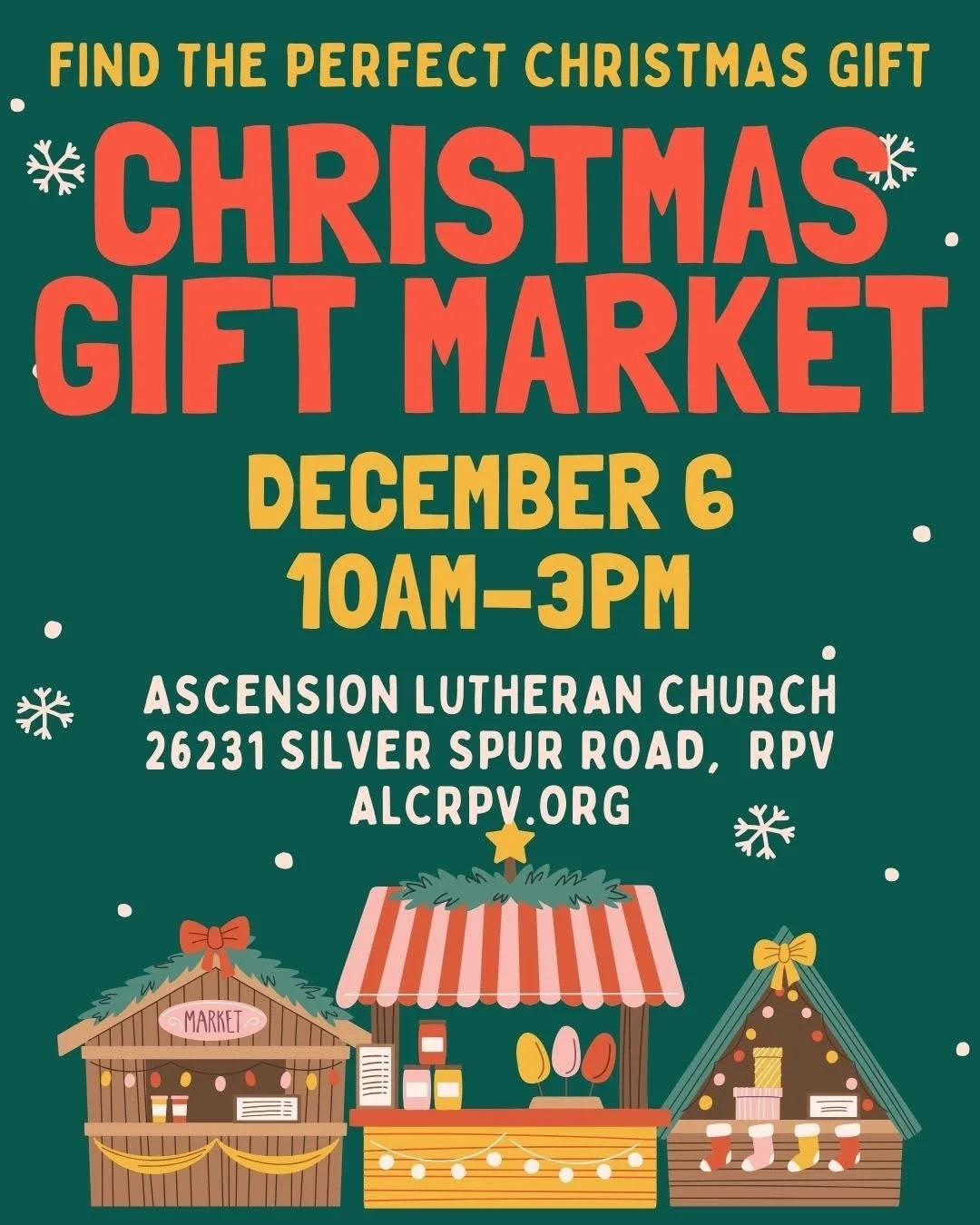 Christmas Gift Market at Ascension Lutheran Church