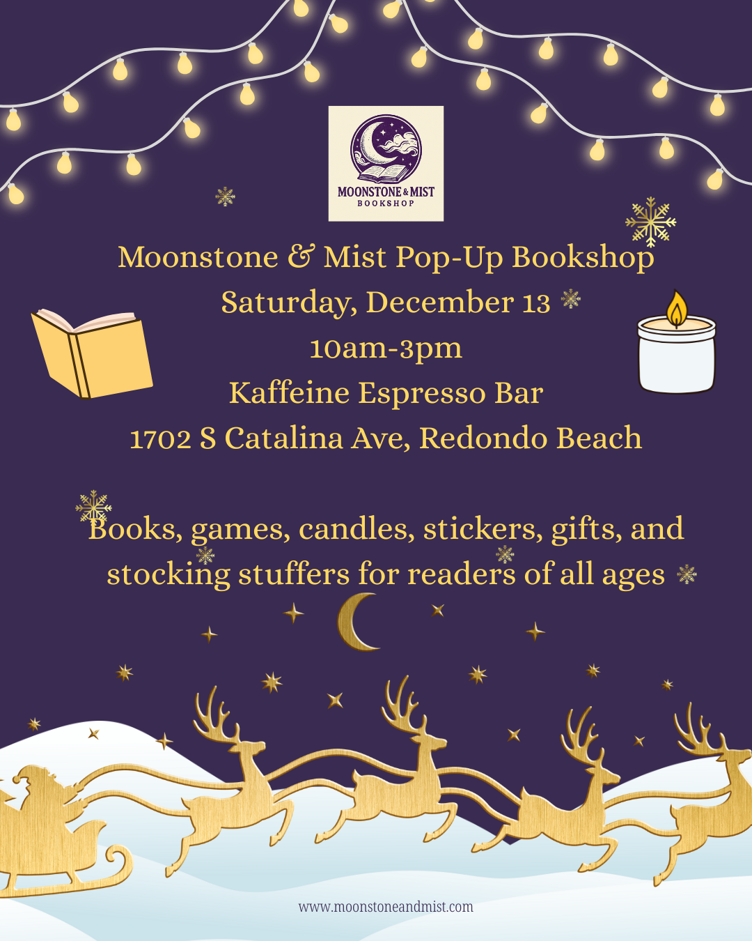 Pop-Up at Kaffeine Espresso Bar