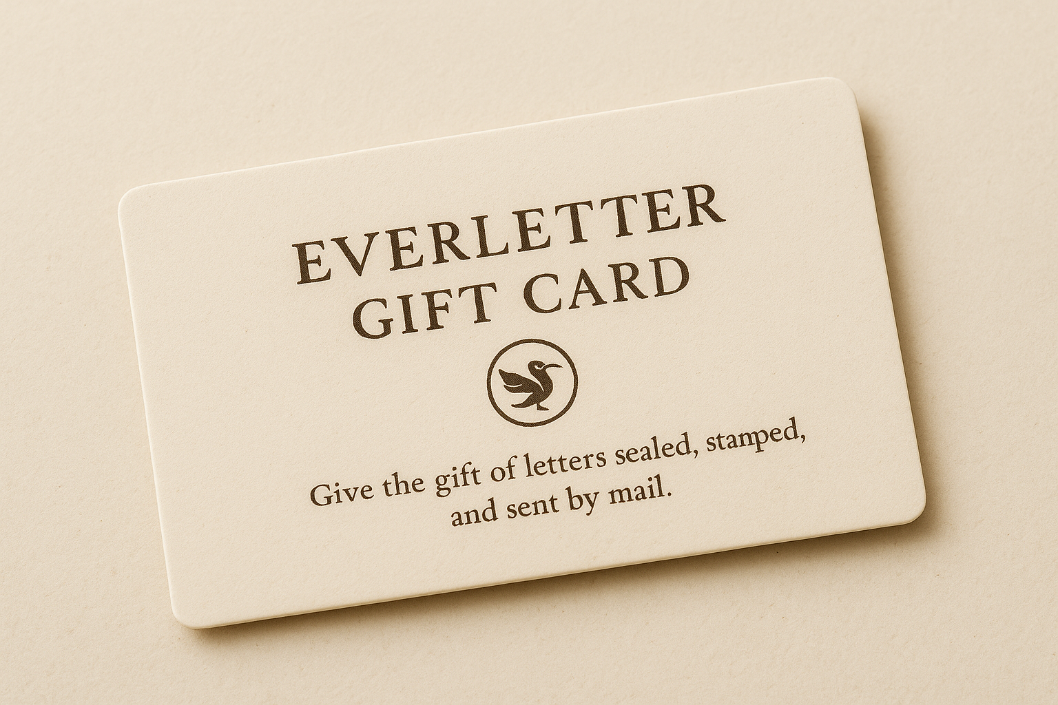 Everletter Gift Card