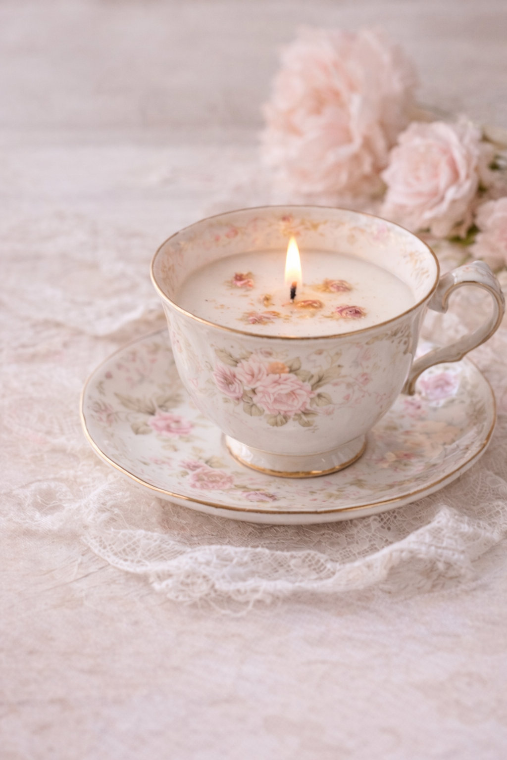The Letter Series & Teacup Candle
