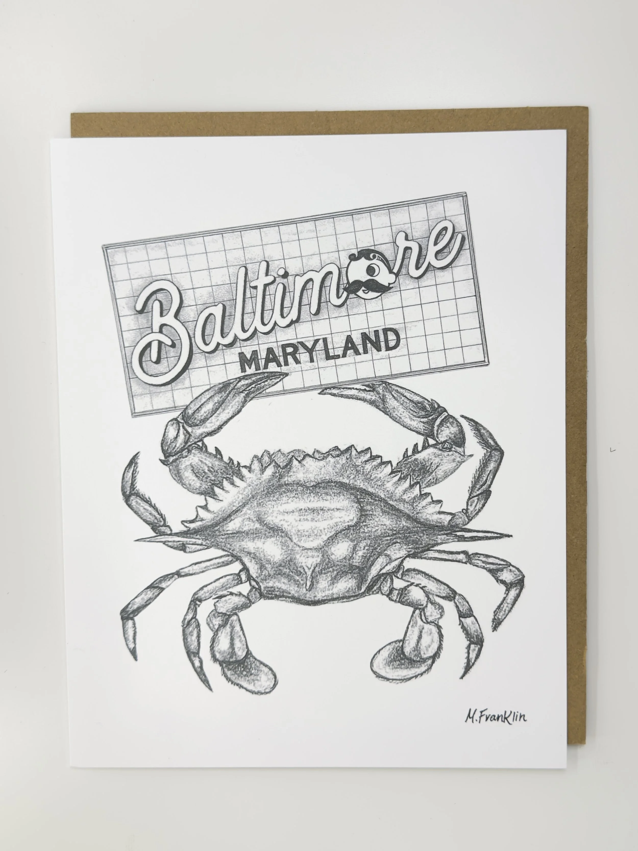 Baltimore Crab Print