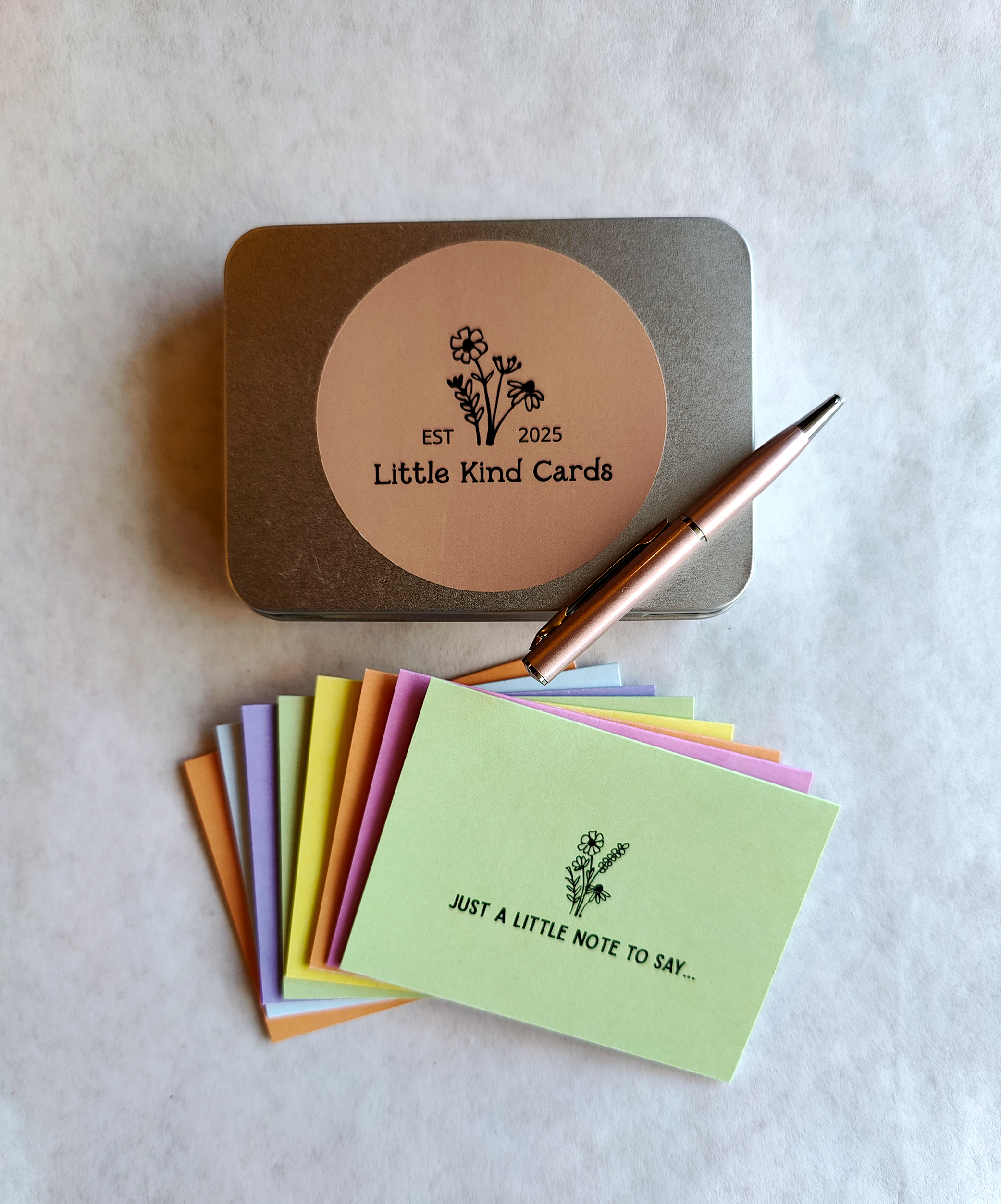 Spring Bundle Tin- NO envelopes