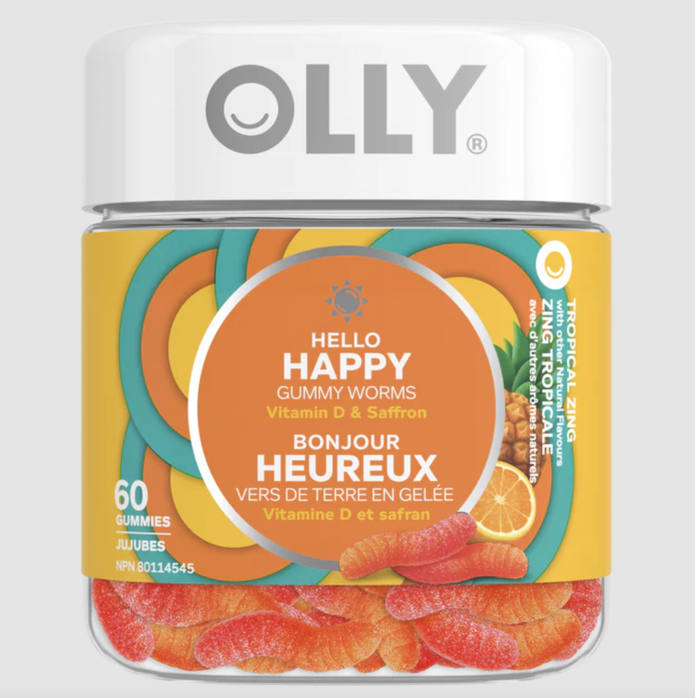 2026 Goth-Coded Wellness Guide by The Lace Ledger: OLLY Hello Happy Gummy Worms