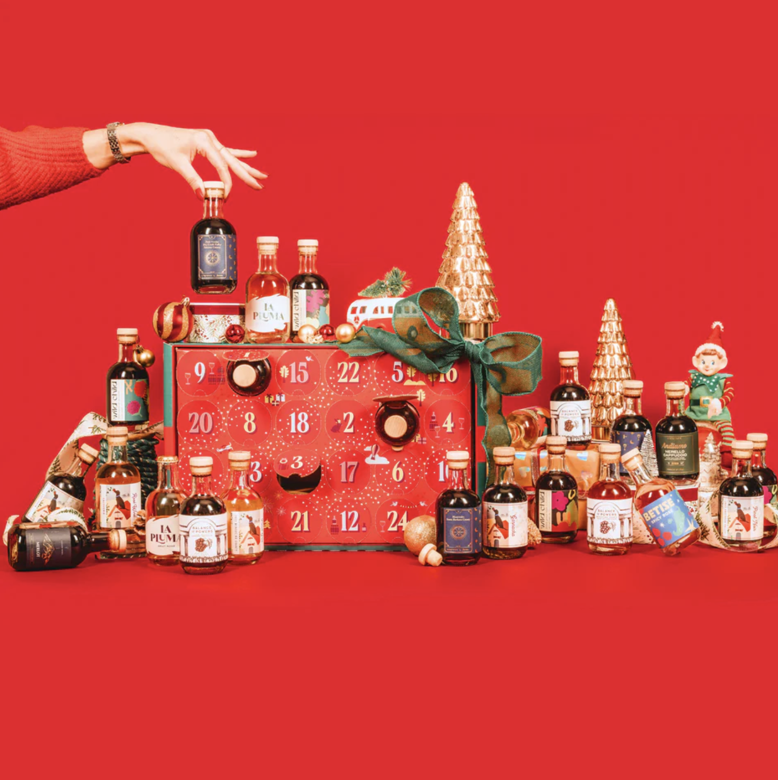 In Good Taste Wine Advent -- The Lace Ledger