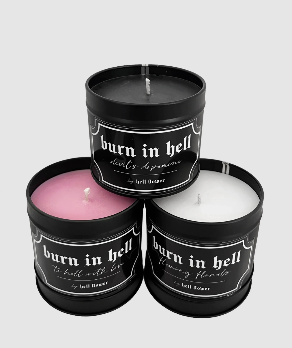 Hell Flower, Burn in Hell Candle