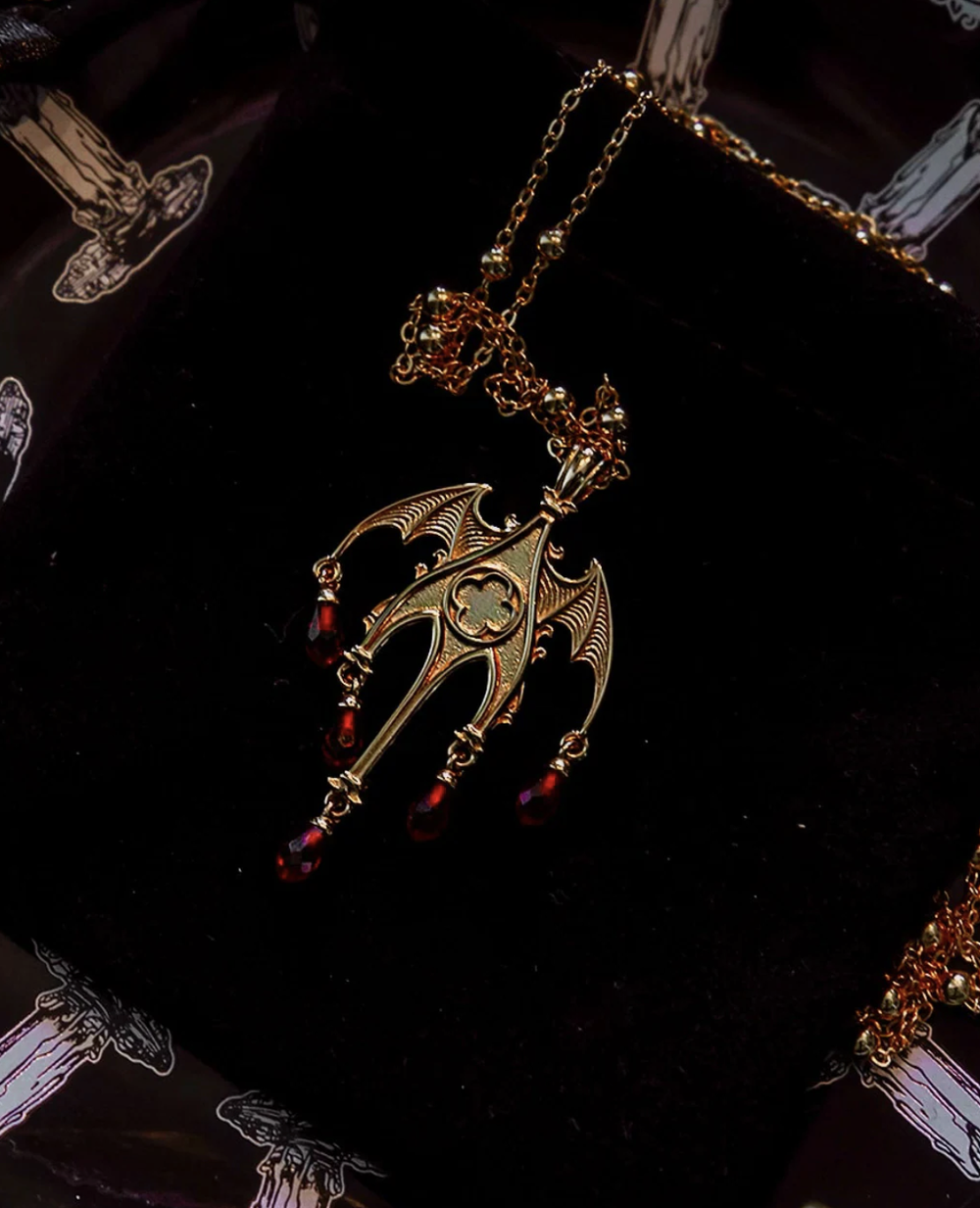 INTERVIEW WITH THE VAMPIRE™ The "Immortal Gate" Necklace GOLD