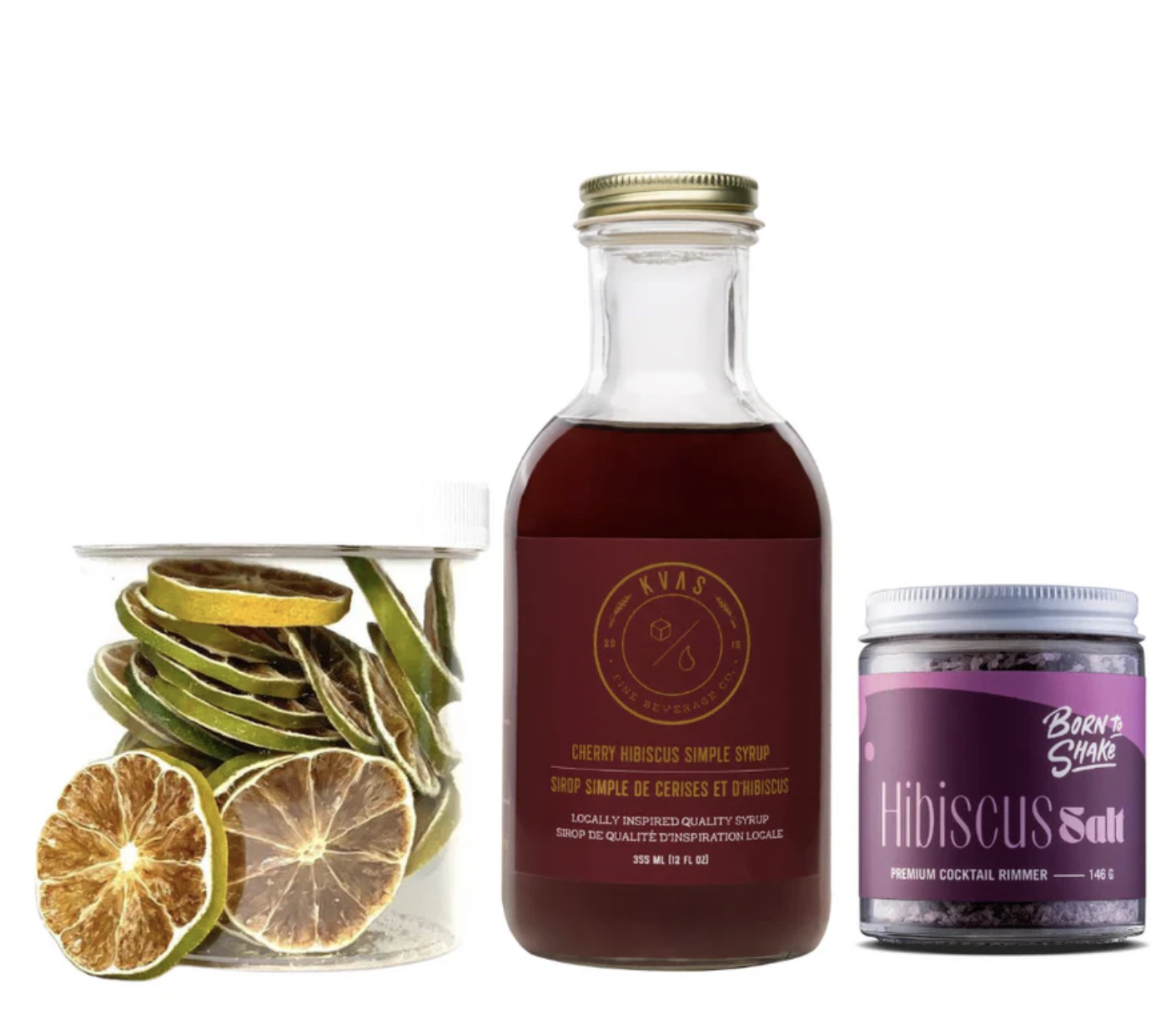 Cherry Hibiscus Margarita Trio