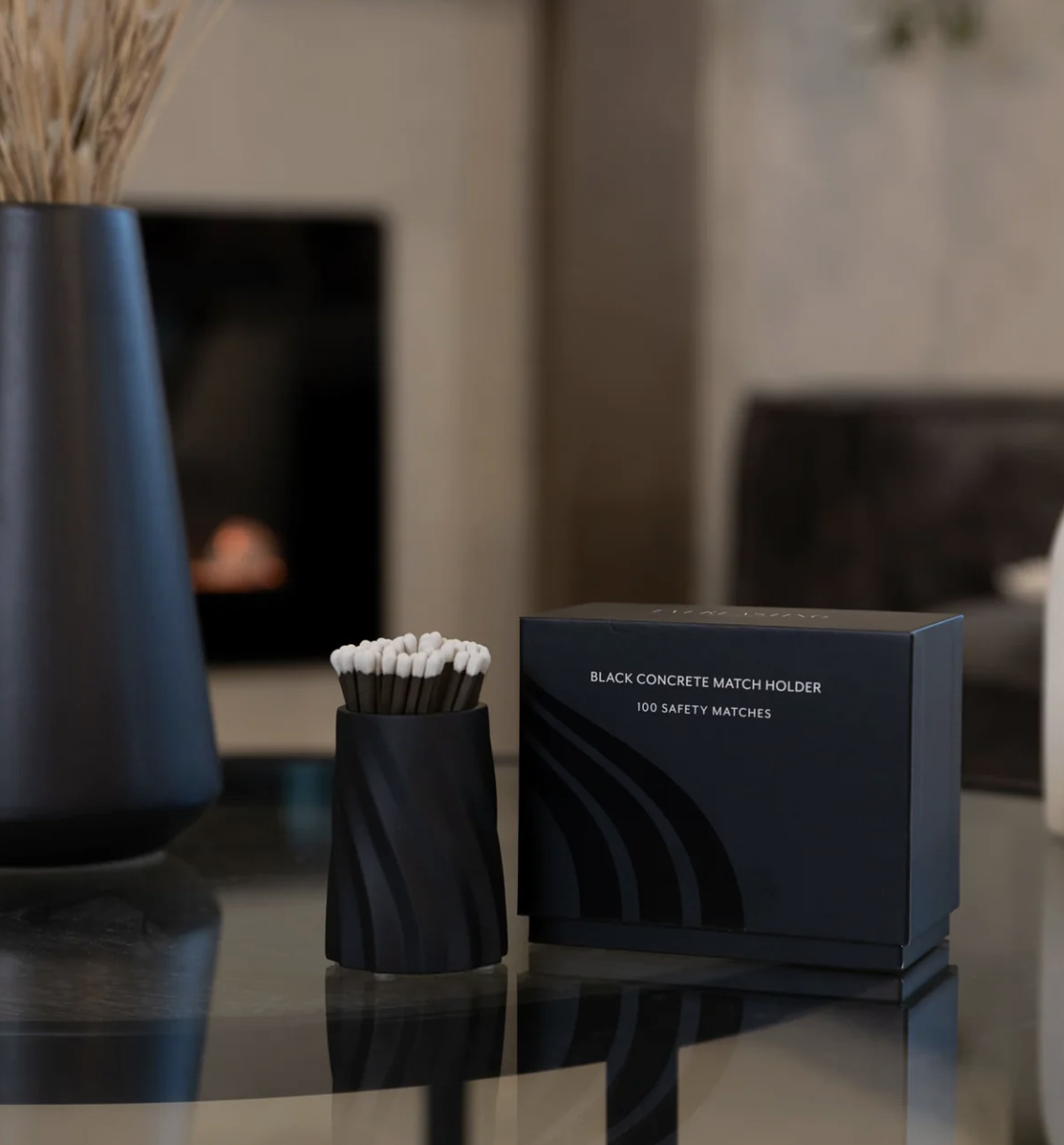 Concrete Safety Match Set