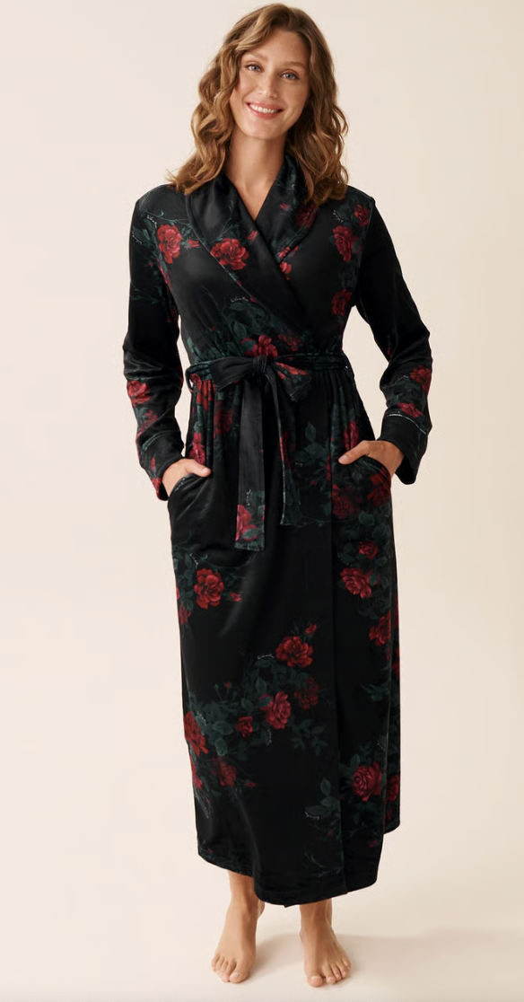 La Vie En Rose Luxury Edition Velvety Softness Long Robe