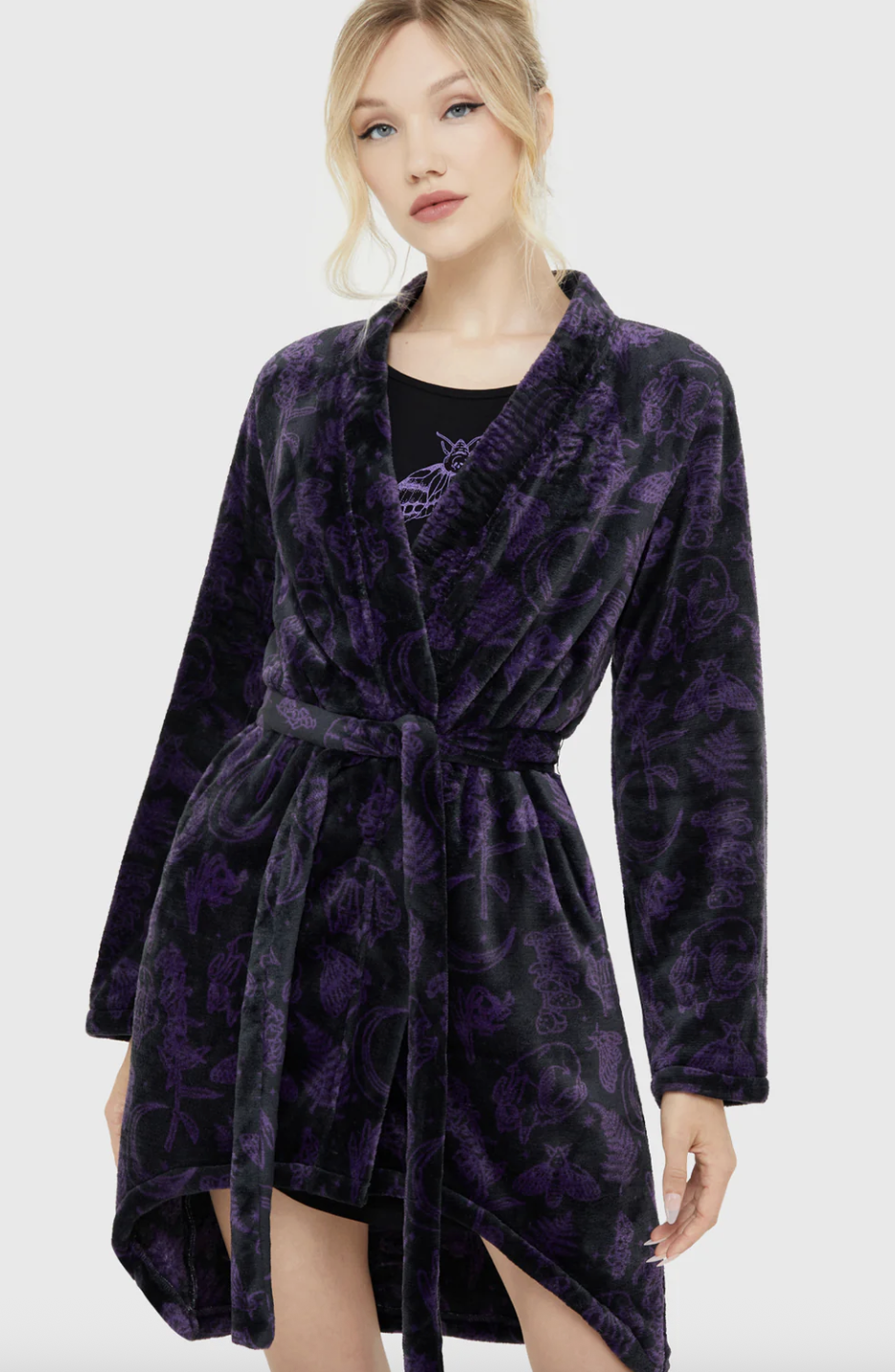 Killstar Midnight Moth Robe