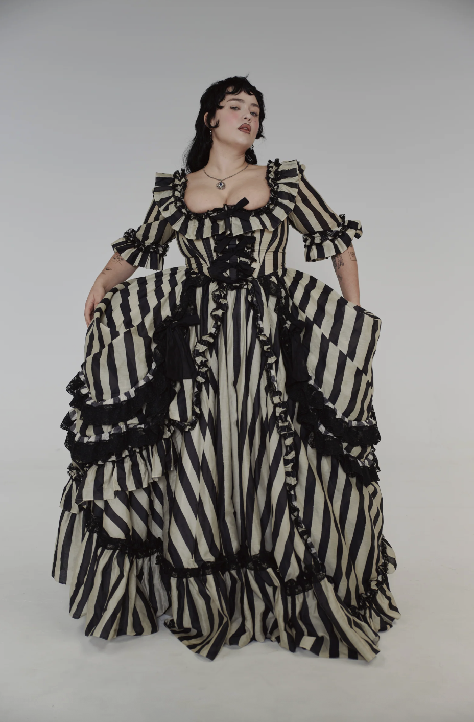 Selkie The Buccaneer Silk Organdy Antoinette Gown