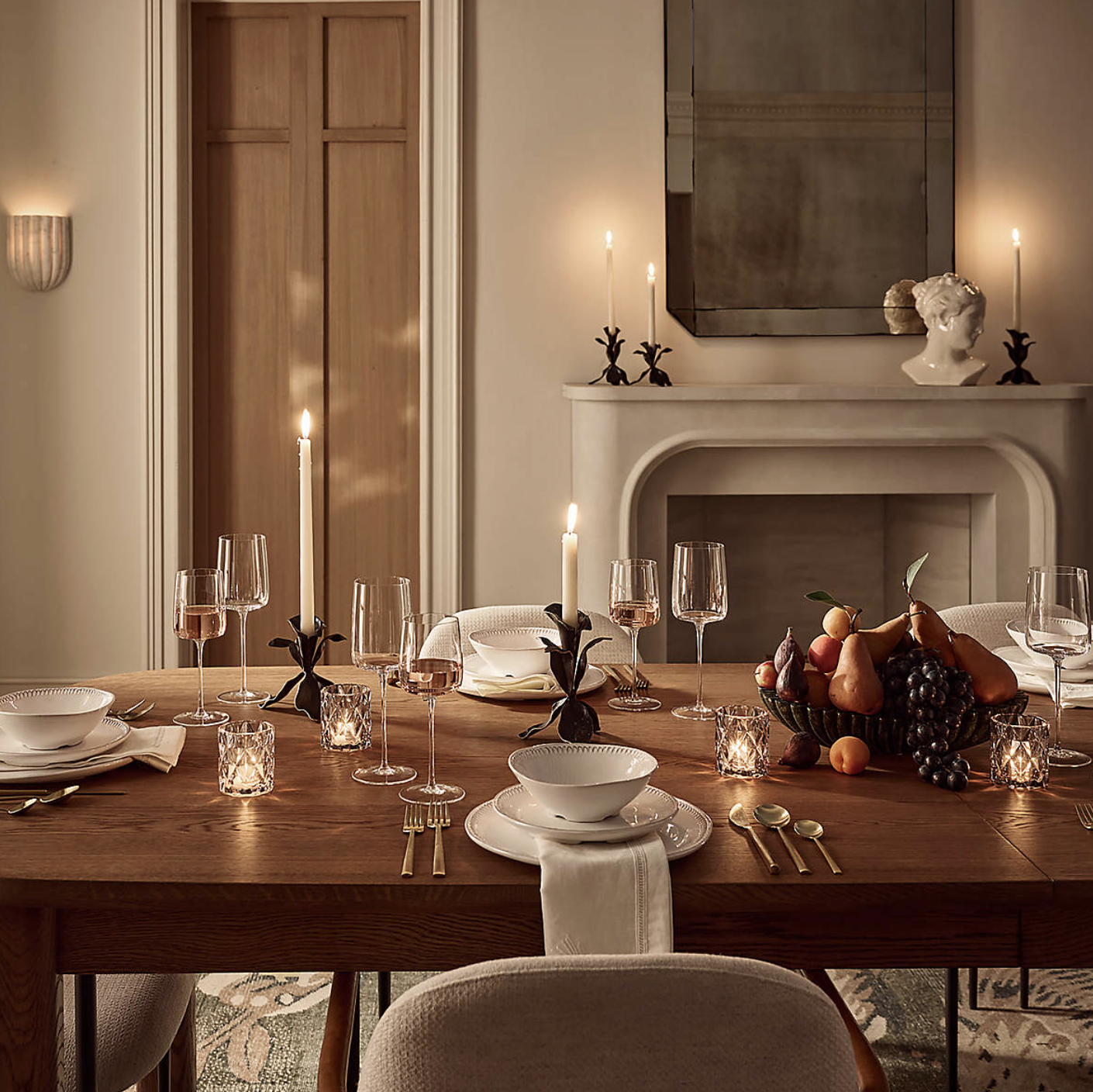 cb2 Juliet White Wine Glasses