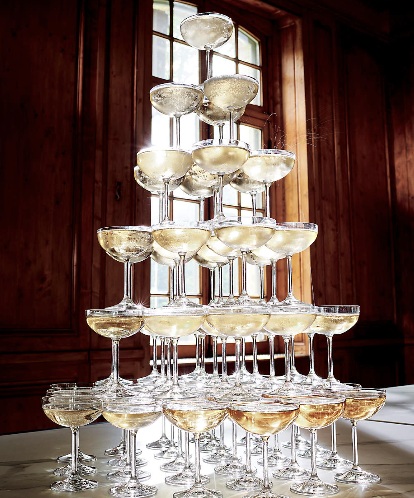 cb2 Marie Coupe Champagne Glasses