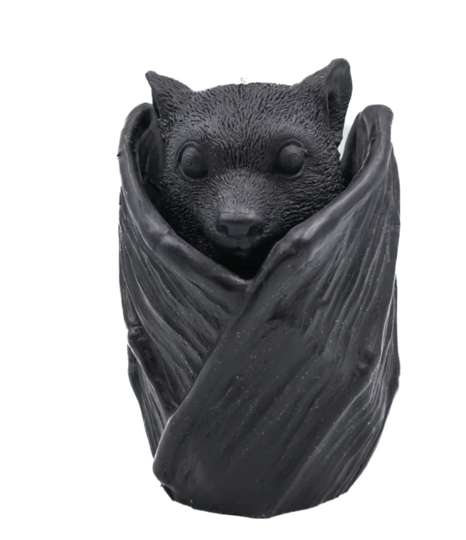 A Pleasant Thought Bat Pillar Candle