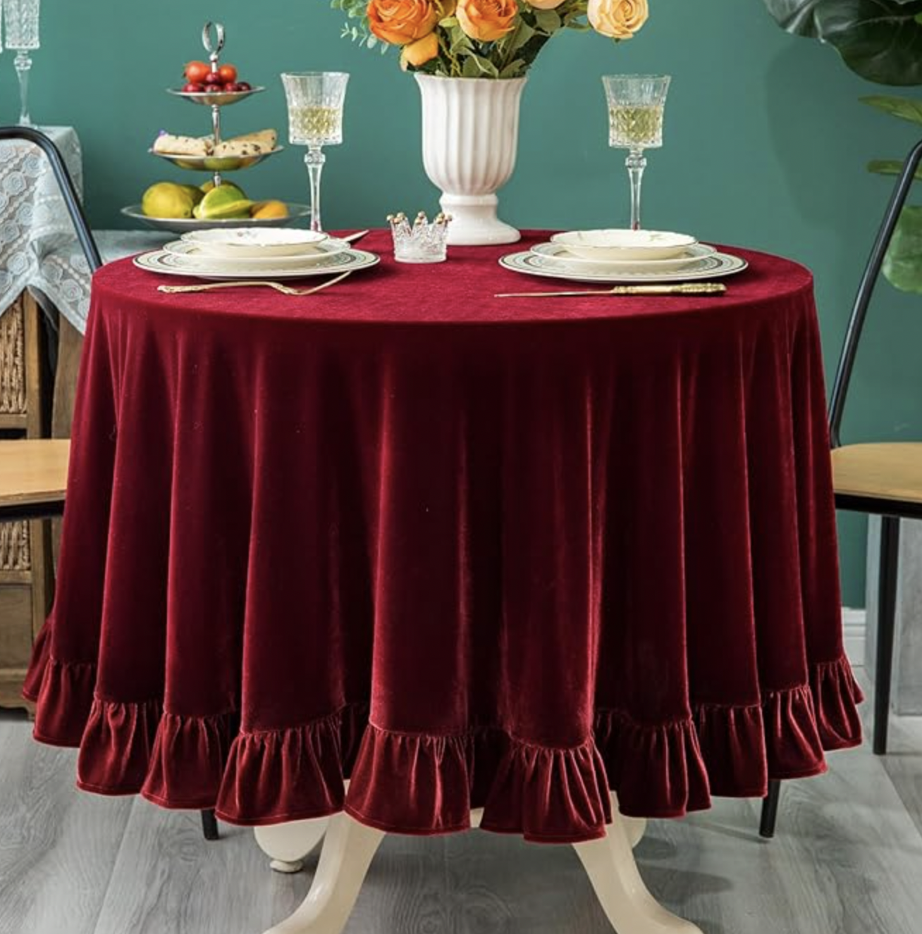 Amazon Velvet Tablecloth
