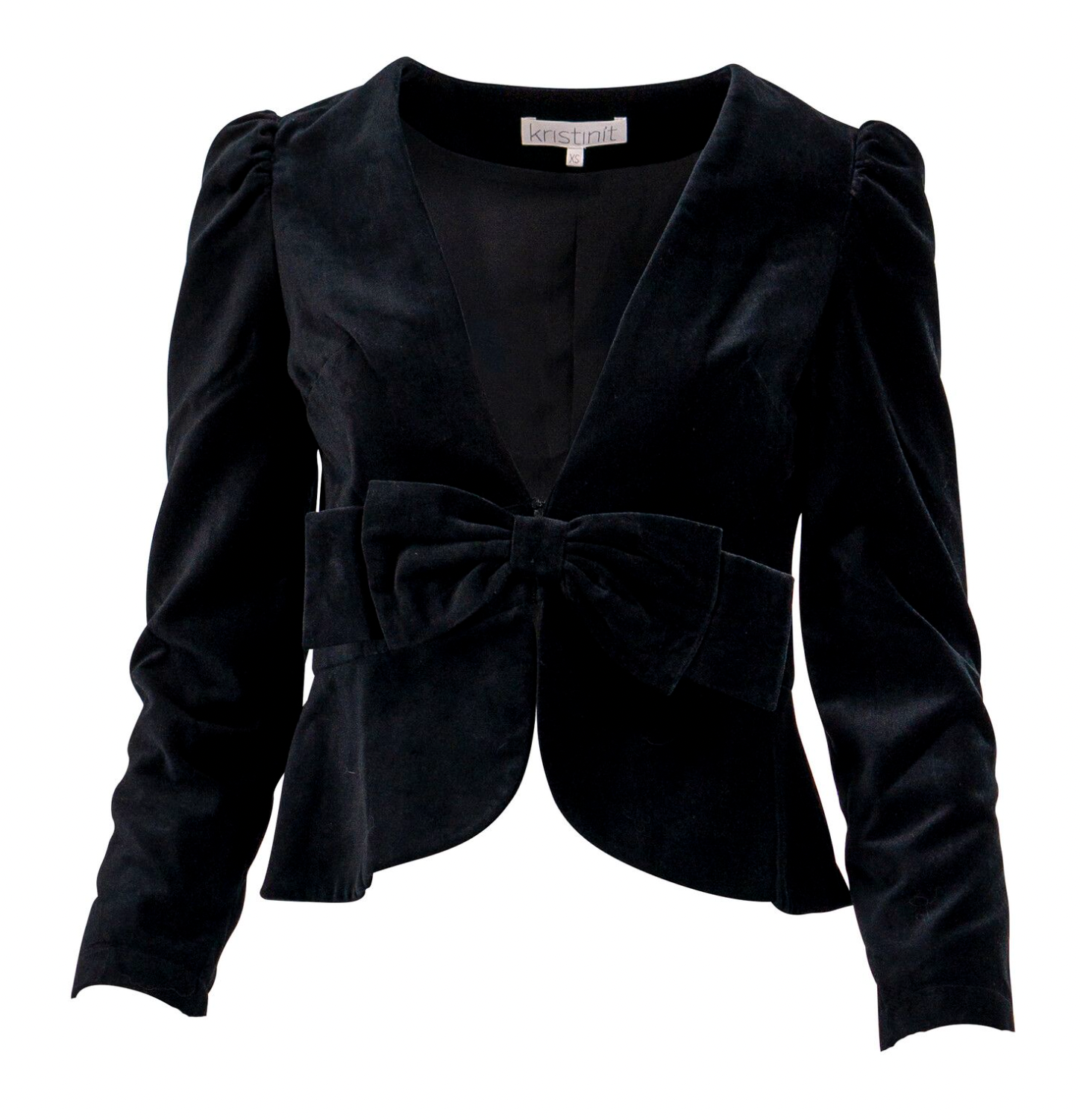 Kristinit (via Wolf &amp; Badger) Black Velvet Anais Jacket