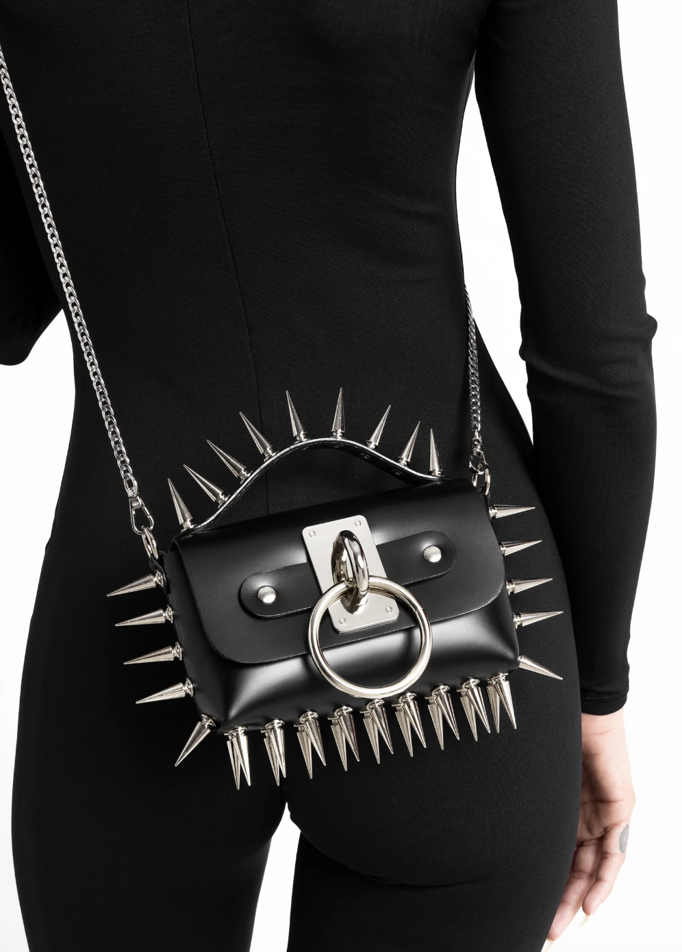 Zana Bayne Spiked Halo Choker Bag - Mini