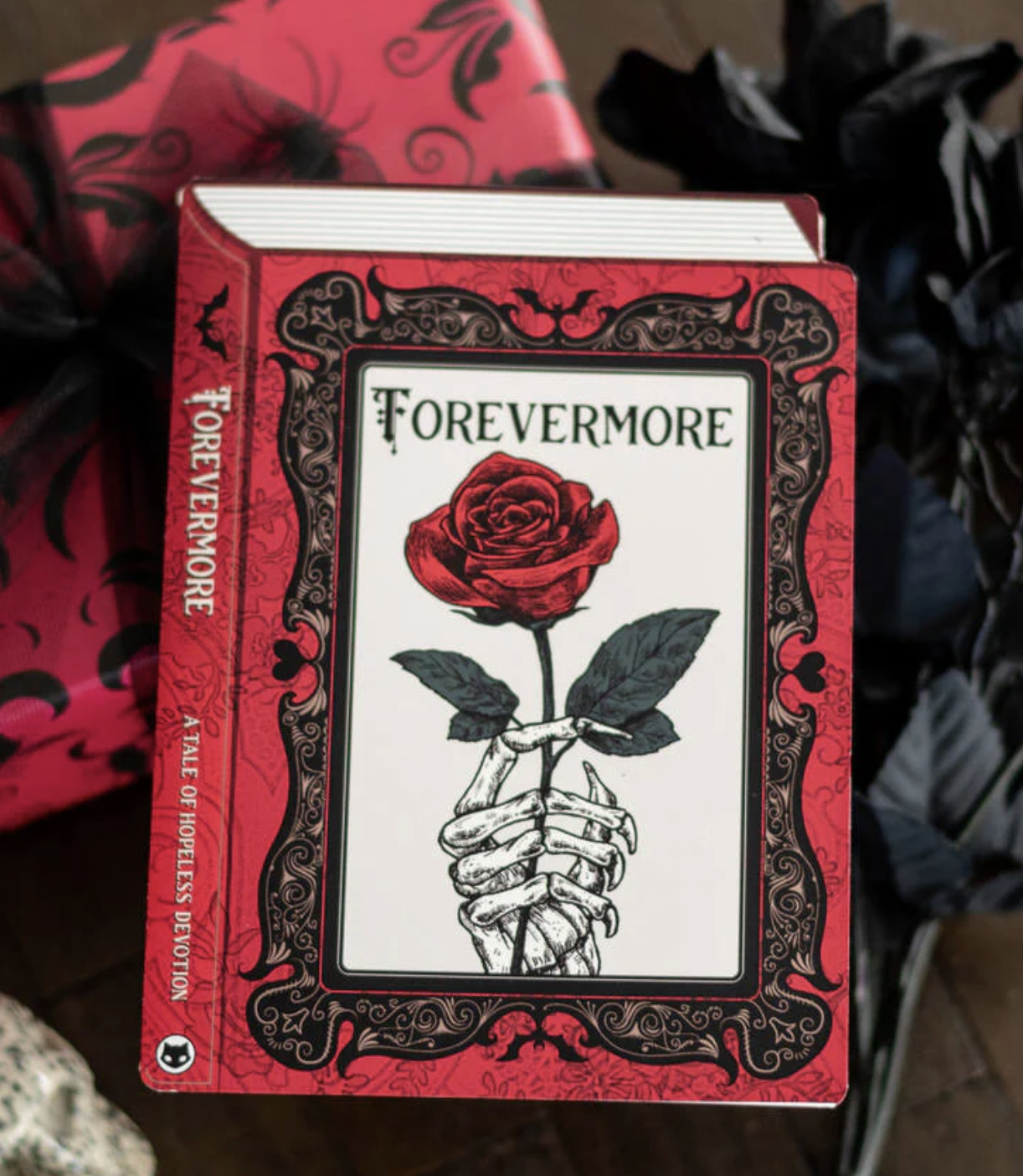 Spooky Cat Press, Gothic Romance Valentine's Card