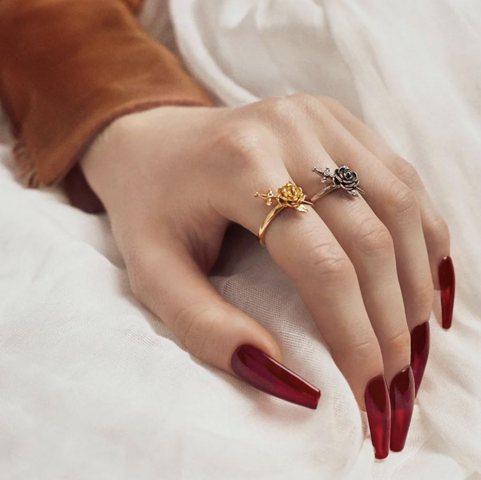 Regal Rose Dagger and Rose Ring