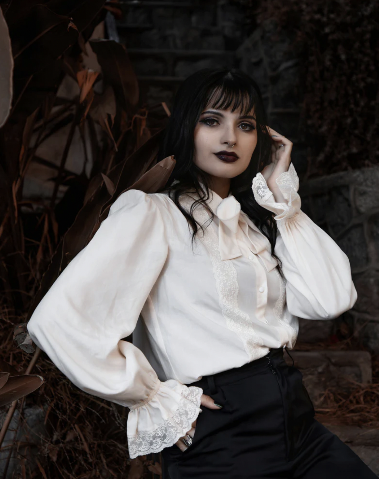 Lively Ghosts Willow Blouse