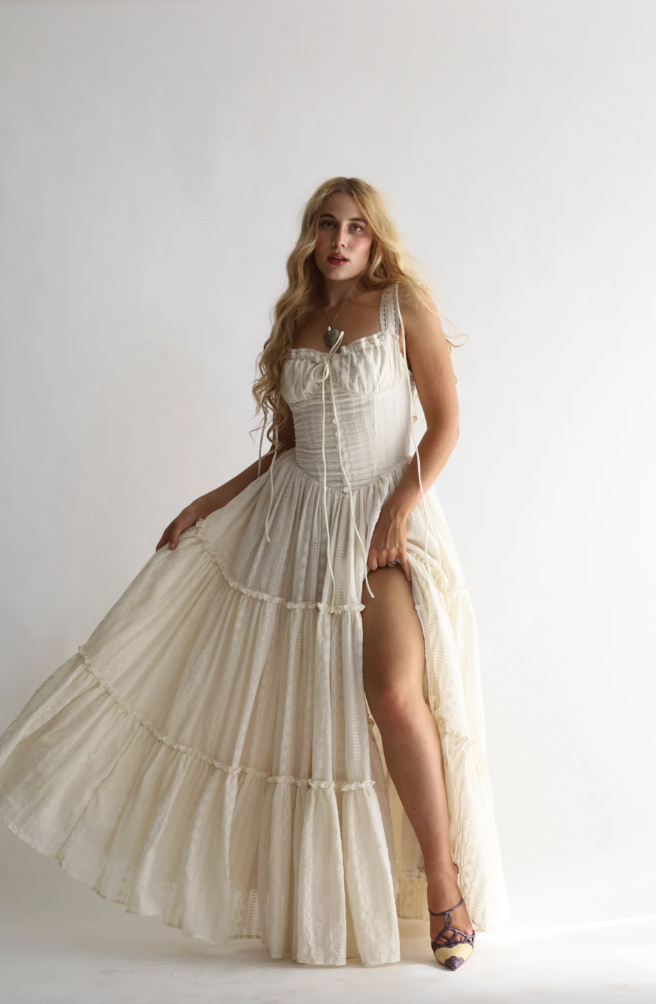 Wild Rose &amp; Sparrow The Fae Gown in Chantilly