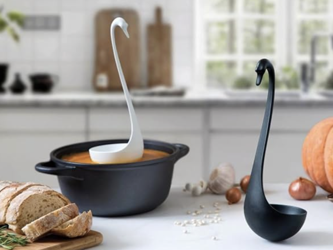 OTOTO (via Amazon) Swanky Swan Soup Ladle