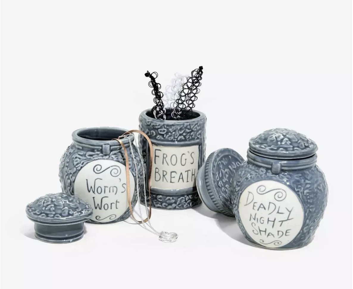 Disney (via Hot Topic) The Nightmare Before Christmas Trinket Jar Set
