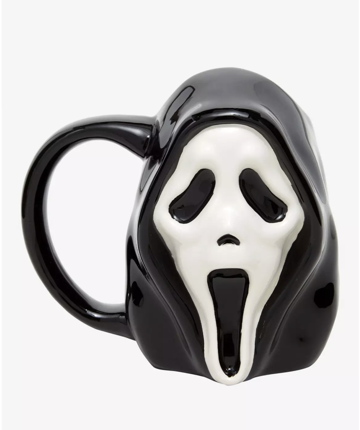 Hot Topic Ghost Face Figural Mug