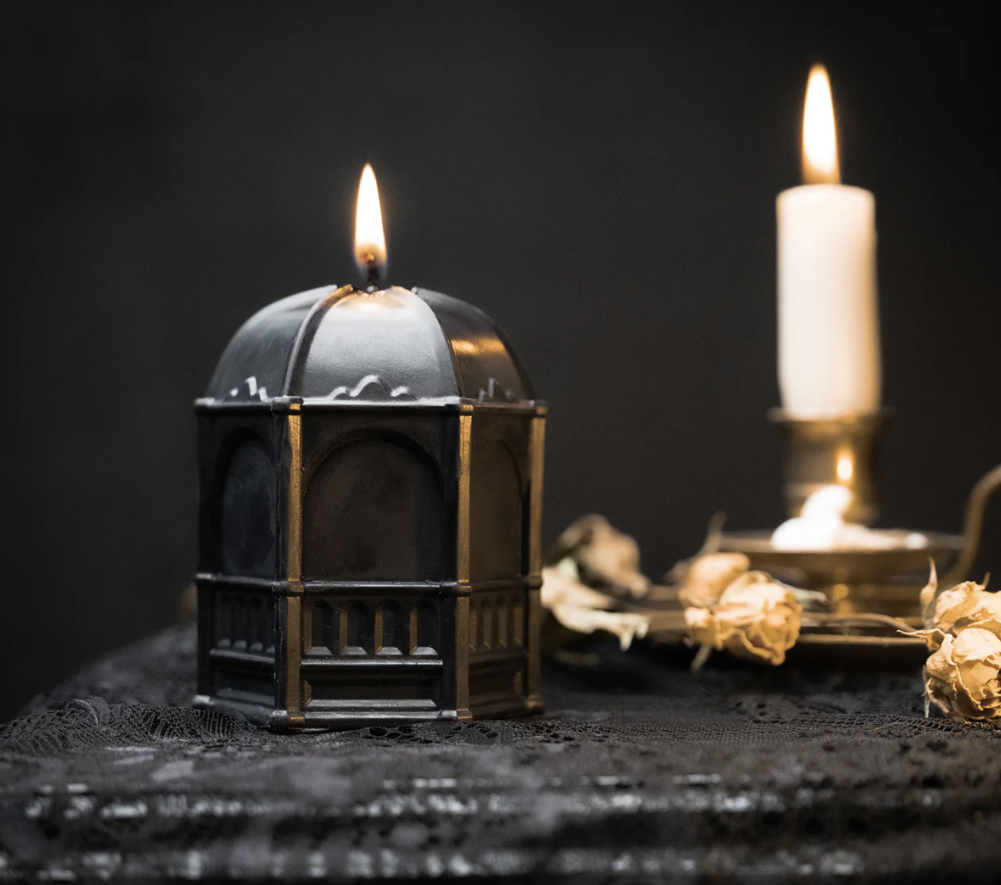 The Blackened Teeth Basilica Gothic Candle