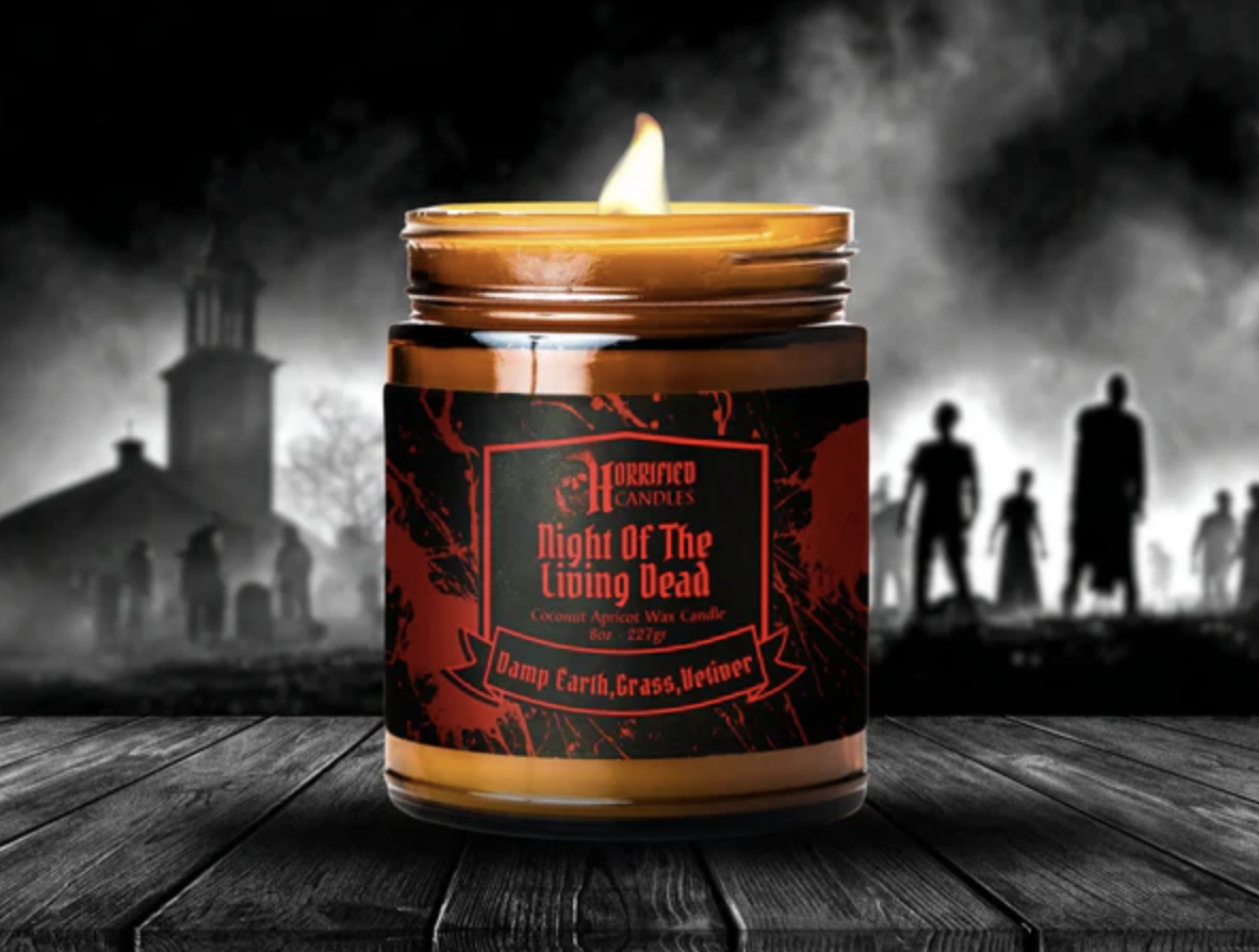 Horrified Candles Night Of The Living Dead Candle