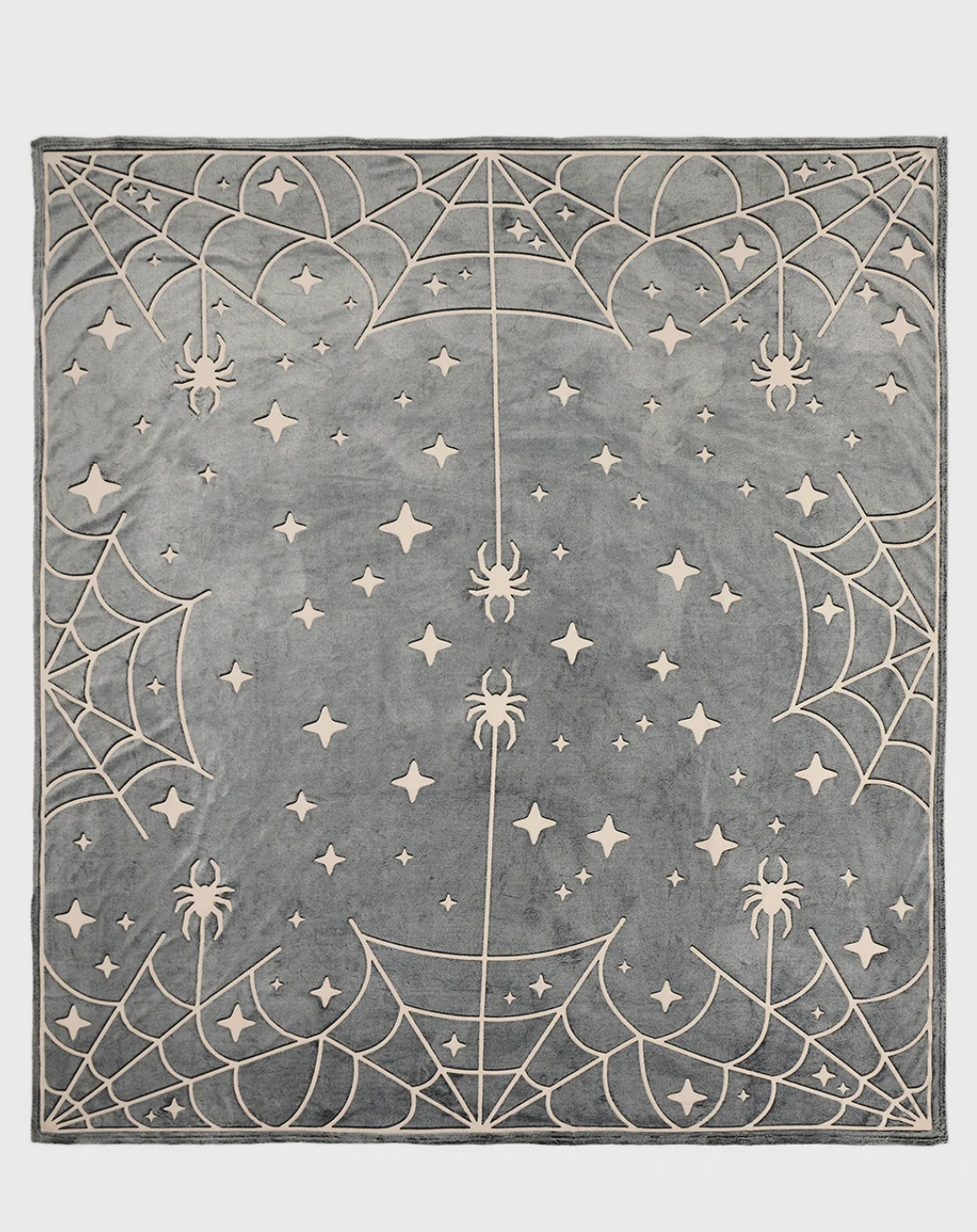Killstar Spider Space Glow Blanket