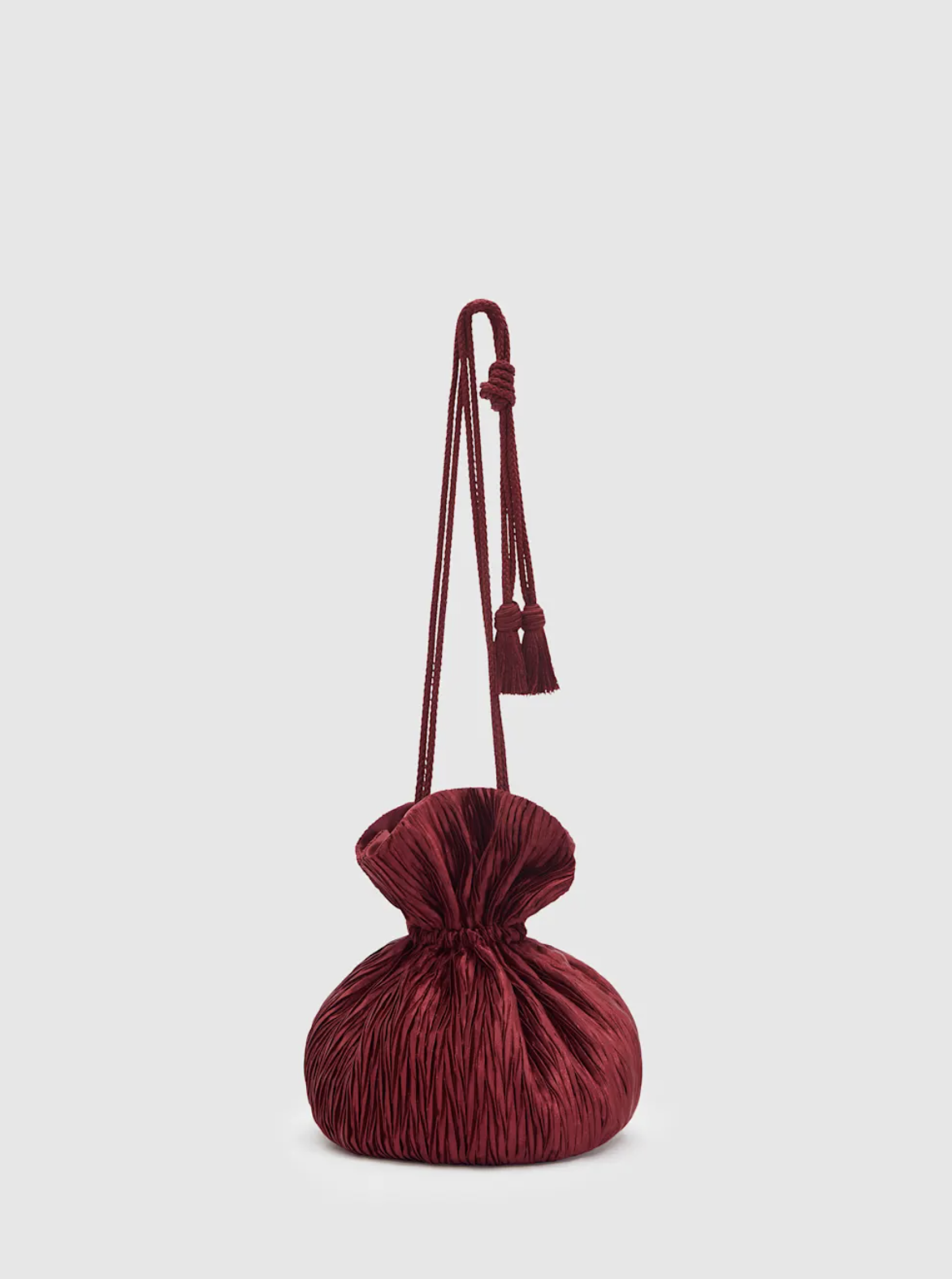 Reformation Aphrodite Pleated Pouch