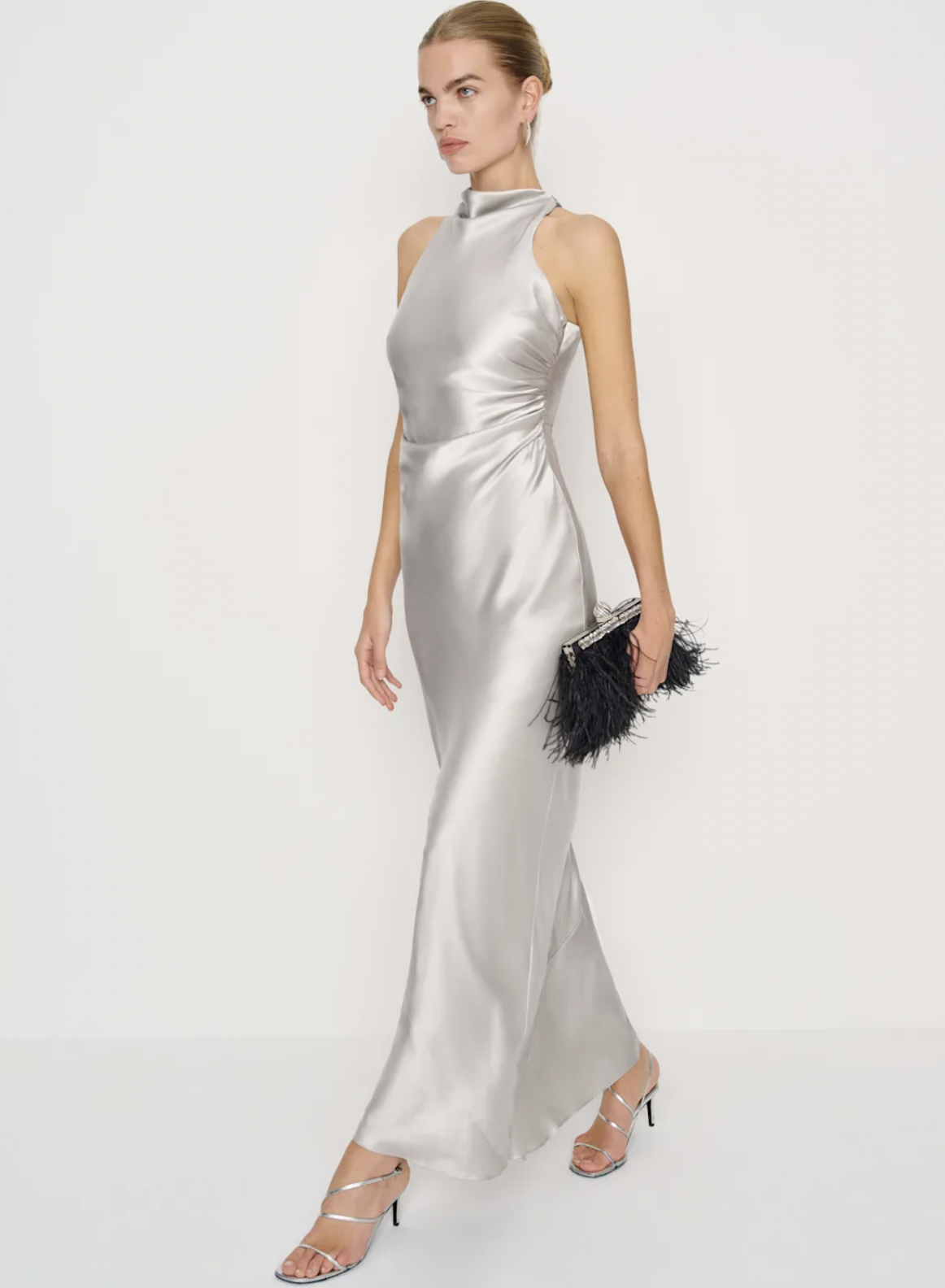 Reformation Anaiis Silk Dress