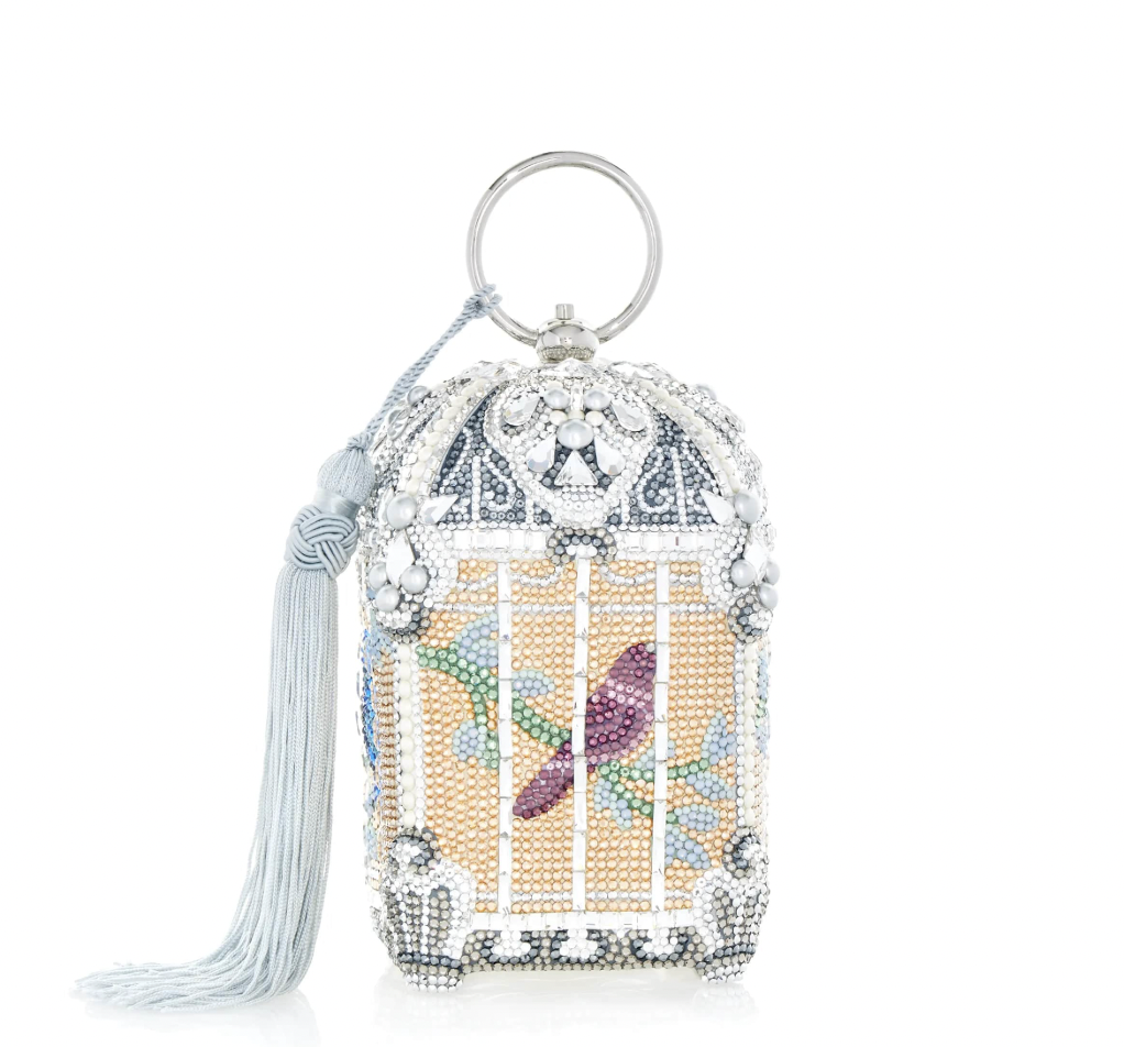 Judith Leiber Birdcage Solarium Handbag