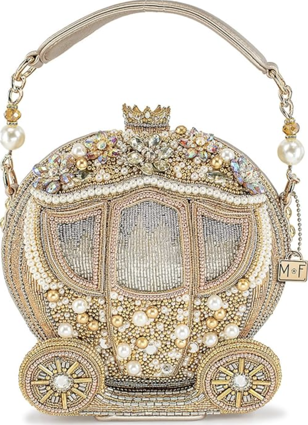 Mary Frances Dream Big Carriage-Design Top Handle Bag