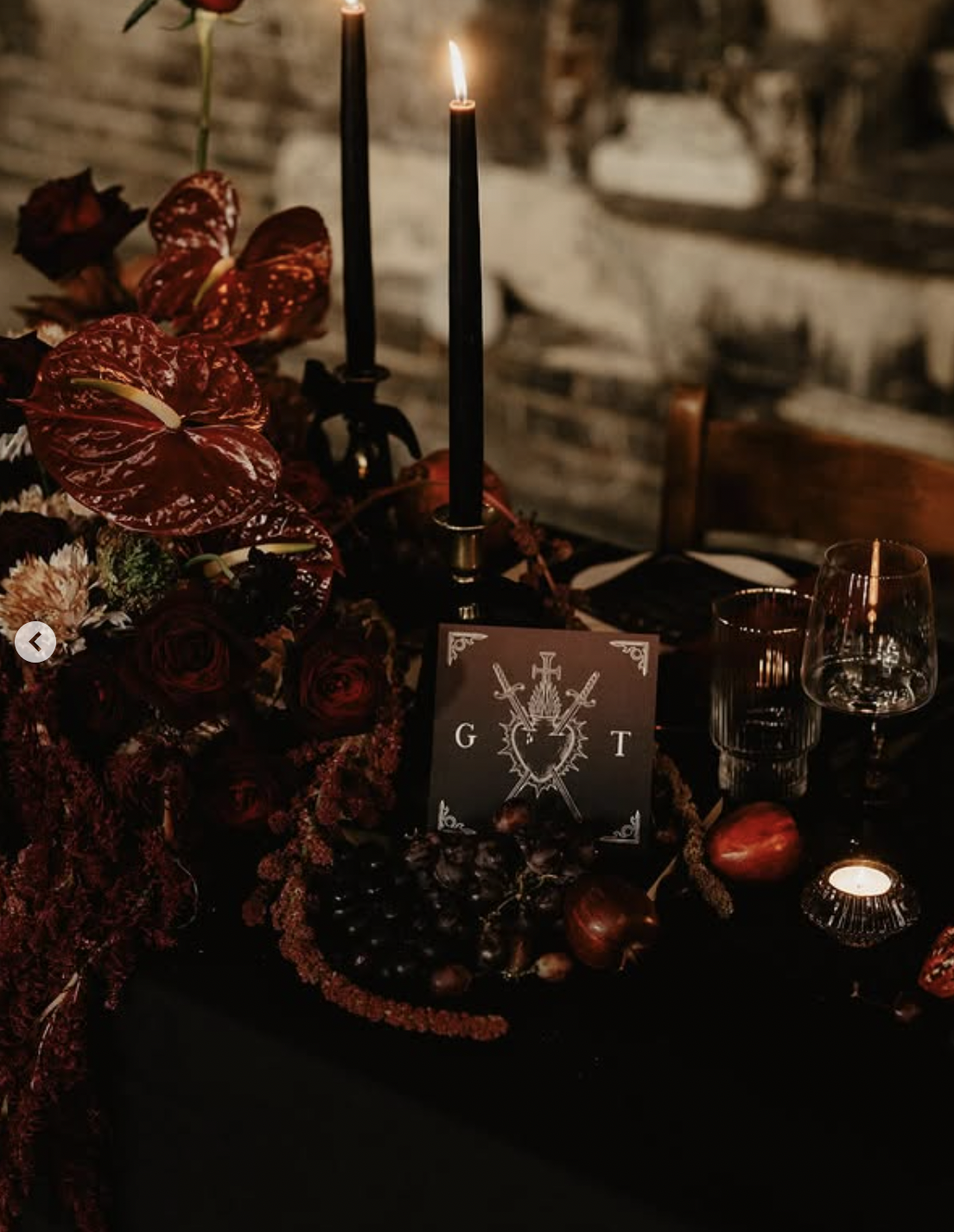 Photo Credit: @untraditionalweddingstylists