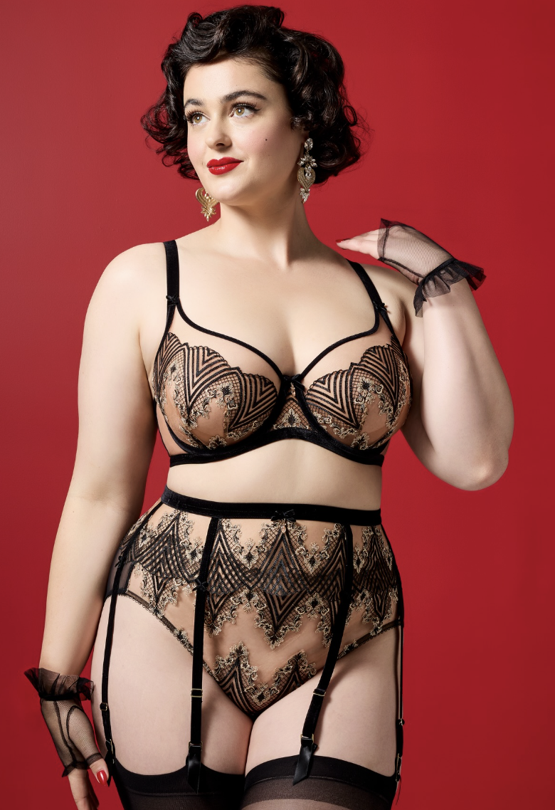Dita Von Teese Fortunia Curve Plunge Bra