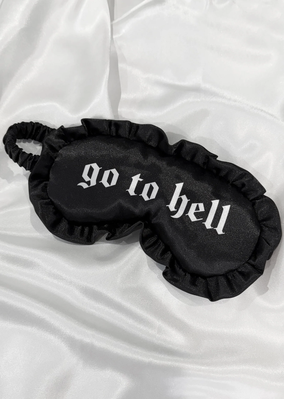 Hell Flower Go to Hell Sleep Mask