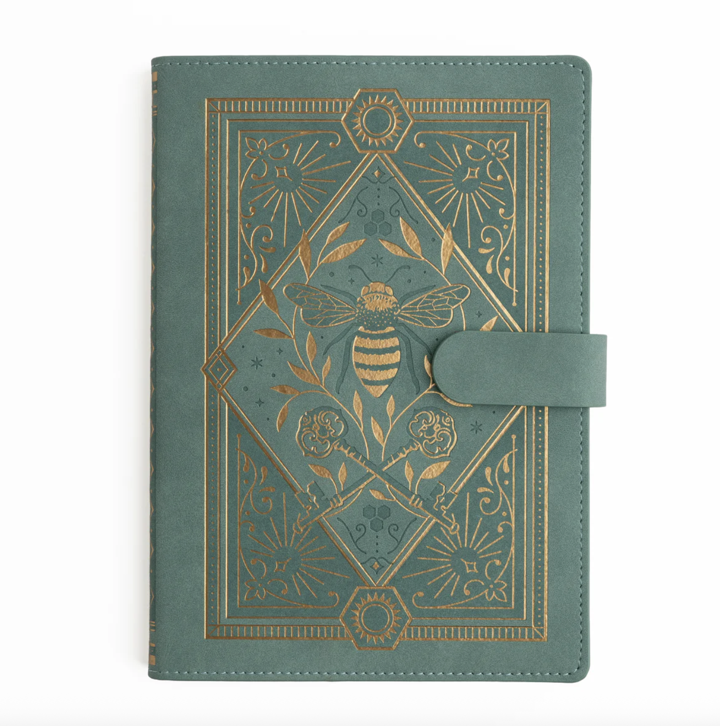 Archer &amp; Olive A5 Everyday Deluxe System: Keeper of the Bees in Soft Teal