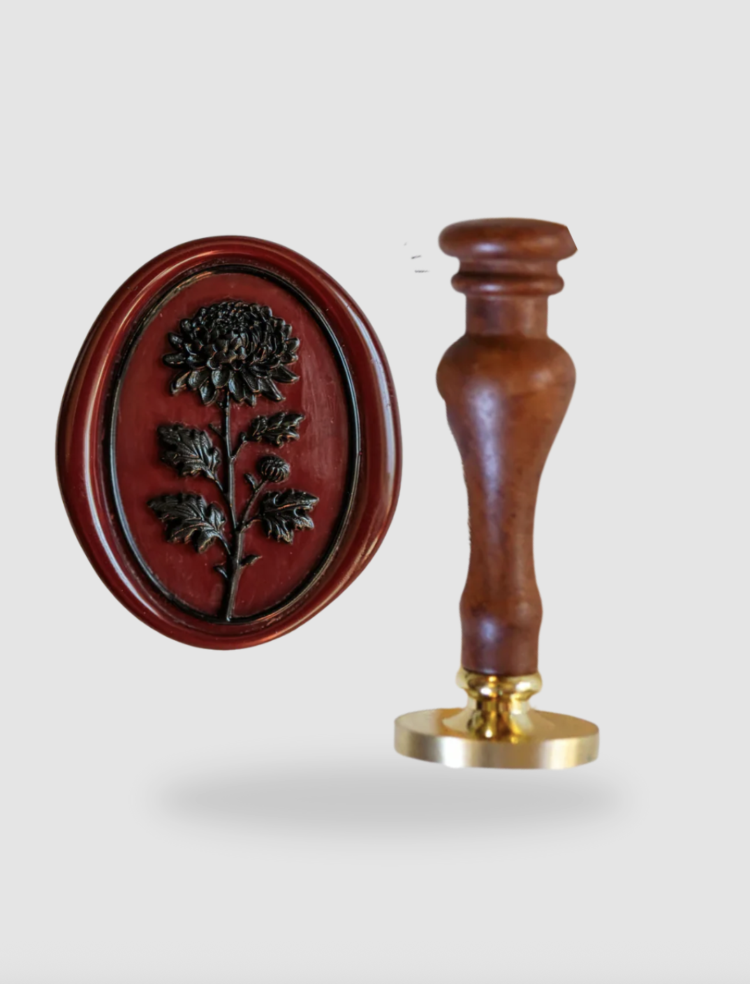 Kathryn Hastings &amp; Co Chrysanthemum Floriography Seal